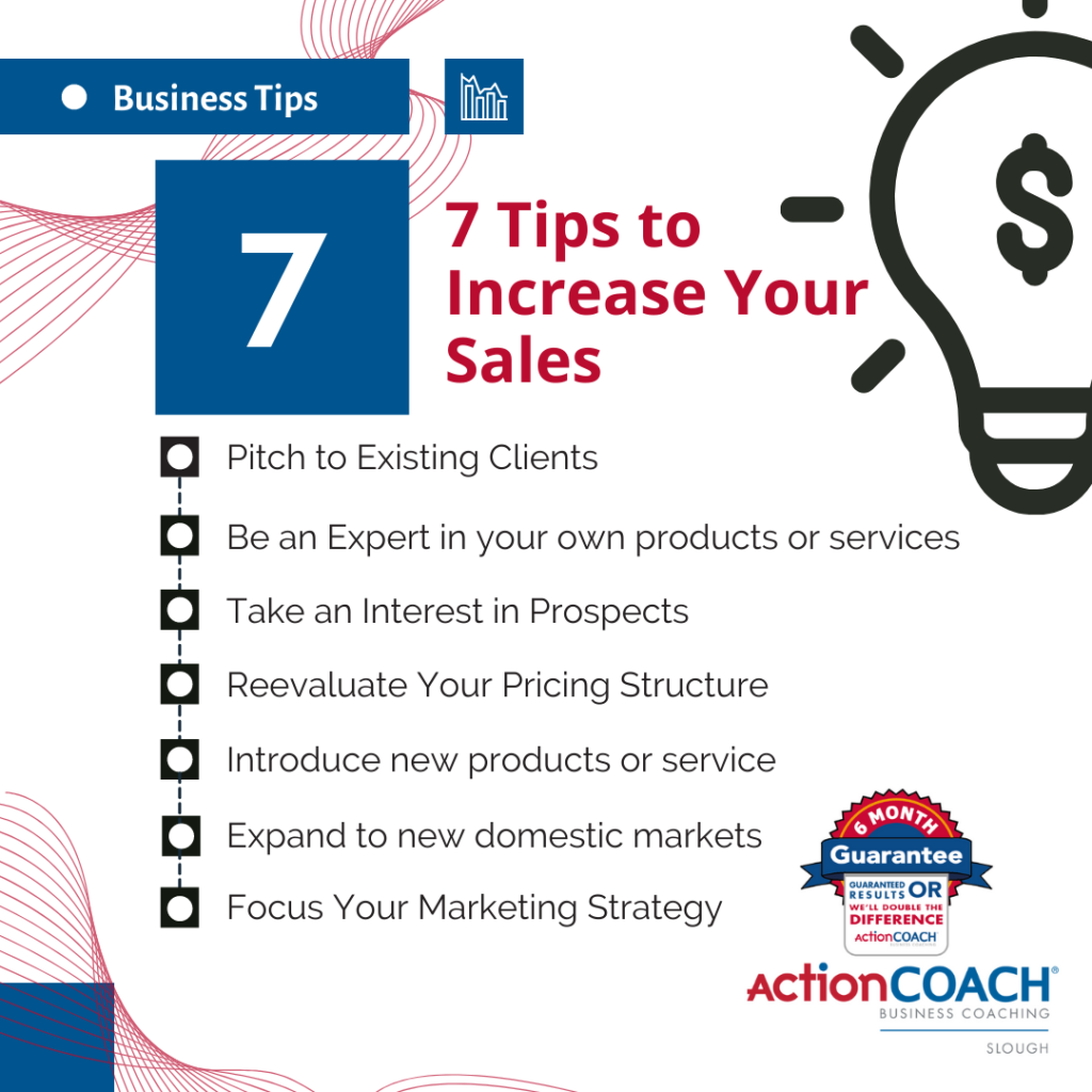 7 Tips to Increase Your Sales